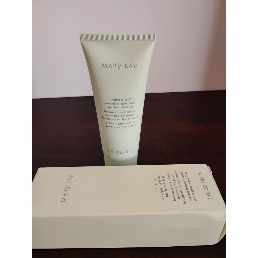Mary Kay Mint Bliss Energizing Lotion for Feet & Legs 3 fl oz Menthol Peppermint